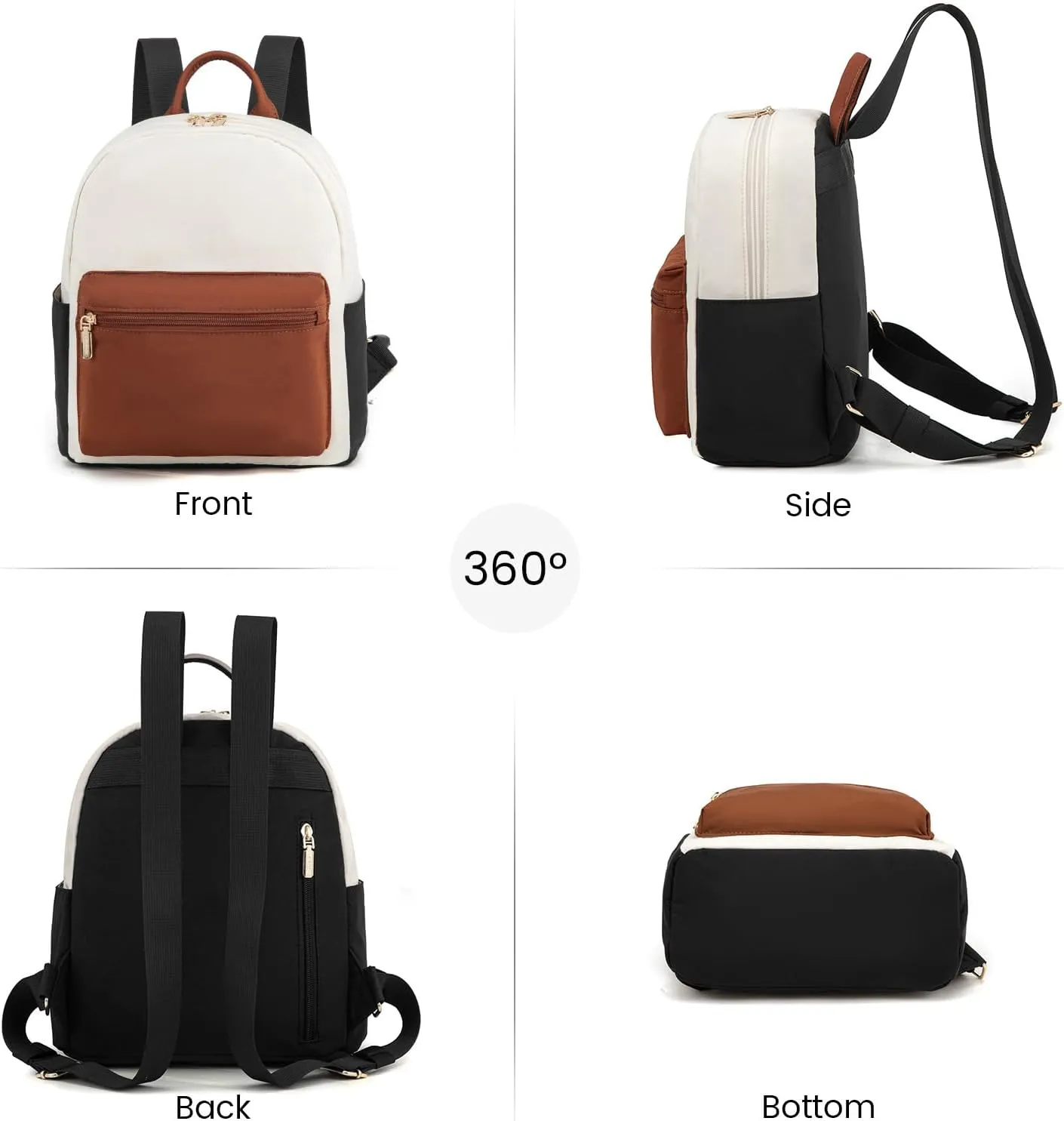 LOVEVOOK Mini Backpack for Women Light Weight Small Waterproof Backpack Purses Daily Backpack…