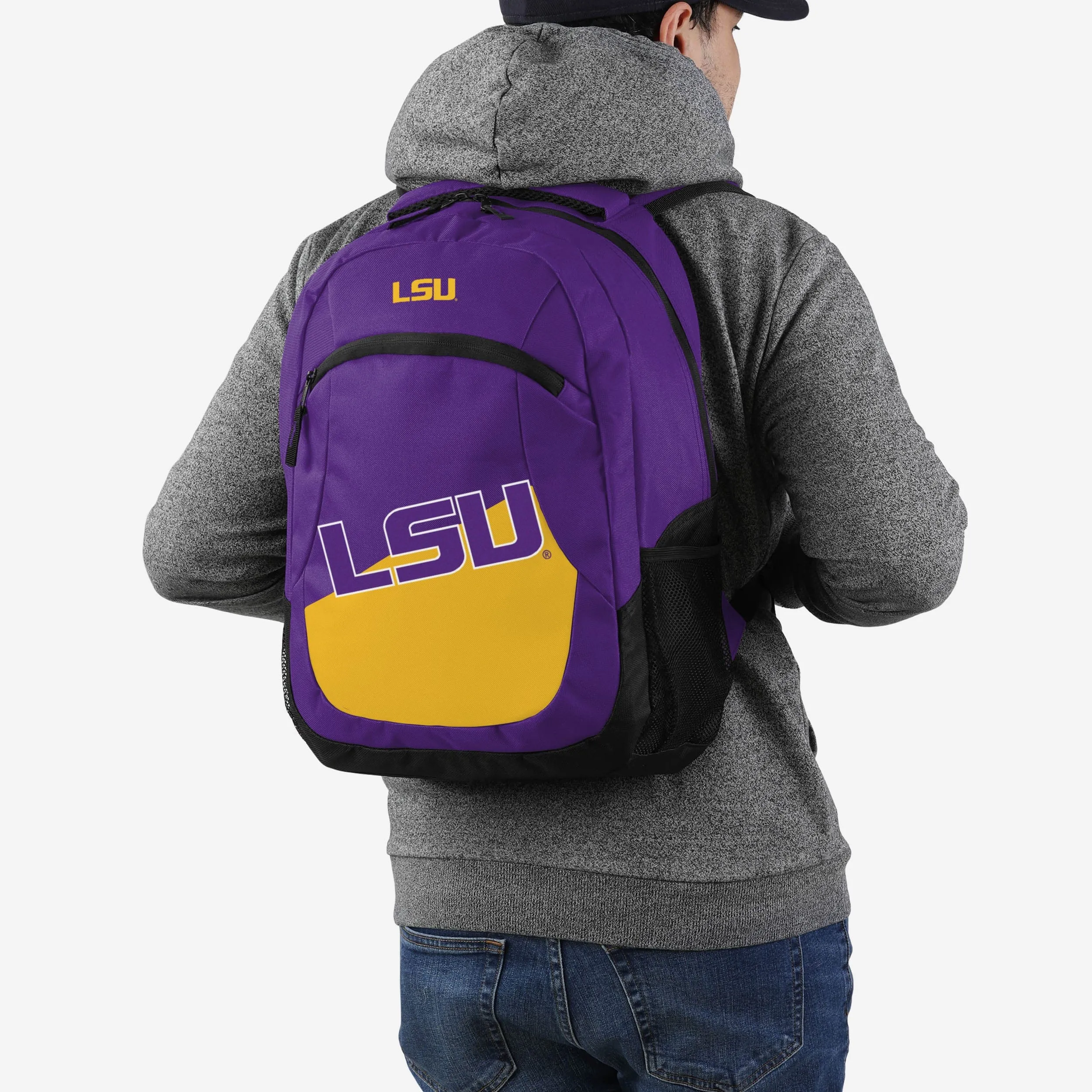 LSU Tigers Colorblock Action Backpack