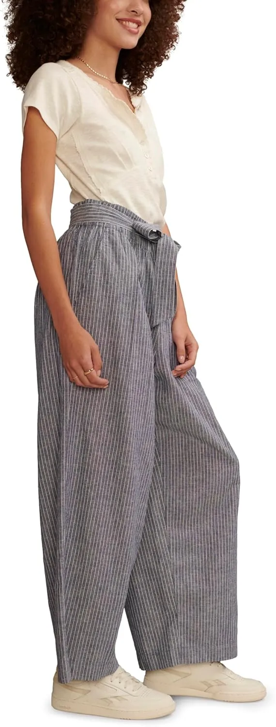 Lucky Brand Women's Hemp Paperbag Pant