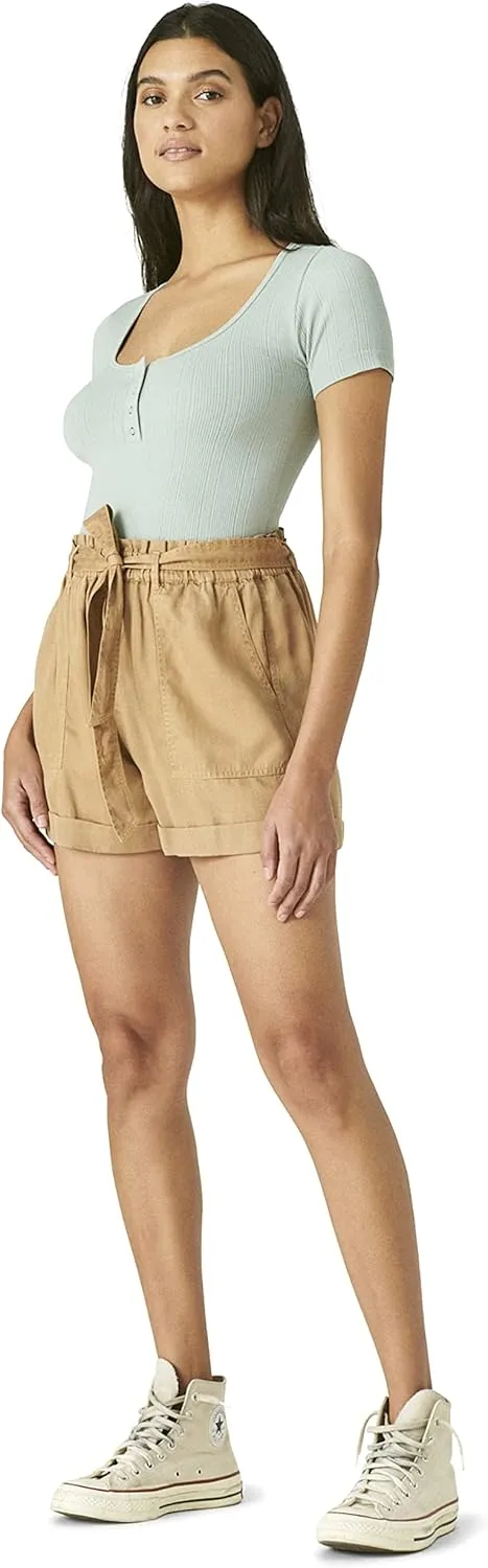 Lucky Brand Women's Paperbag Shorts