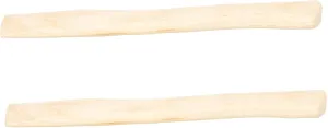 Luxshiny Ergonomic Ax Handle Replacement 2 Pack Wooden Hatchet Handles 36cm Length Made of Hickory Comfortable Grip Easy to Install