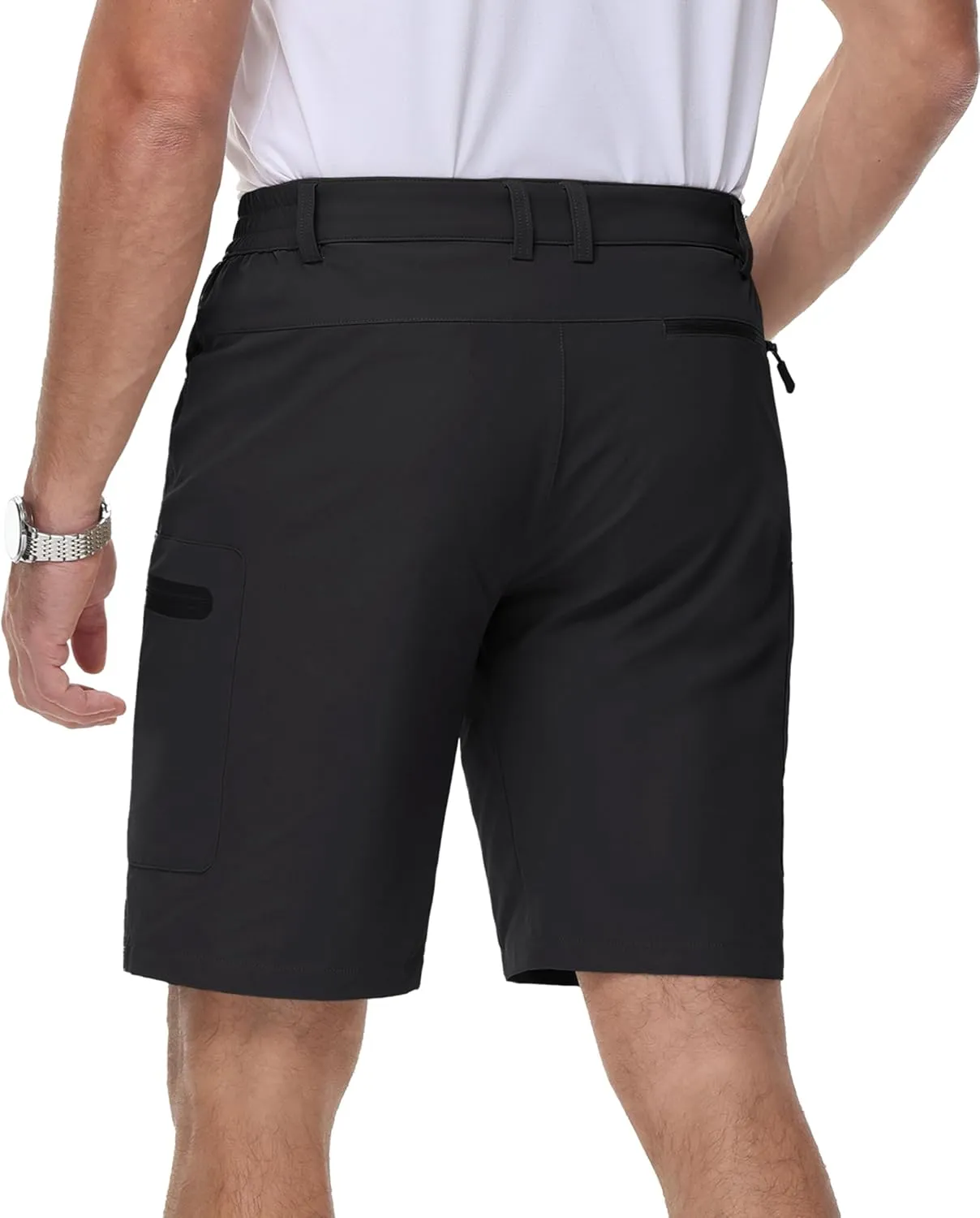 MAGCOMSEN Men's Hiking Cargo Shorts 10" Lightweight Outdoor Work Shorts for Men Travel Casual with 5 Pockets