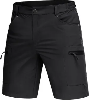 MAGCOMSEN Men's Hiking Cargo Shorts 10" Lightweight Outdoor Work Shorts for Men Travel Casual with 5 Pockets