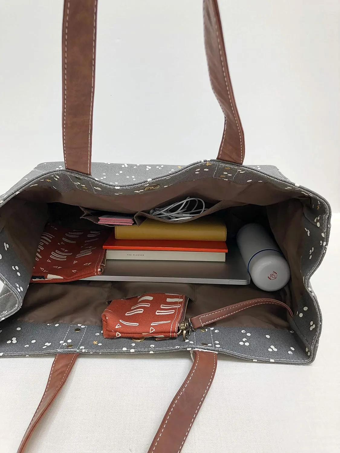 MAIKA Recycled Canvas Carryall Tote Bag