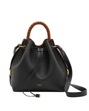 Marcie Bucket Bag in Black