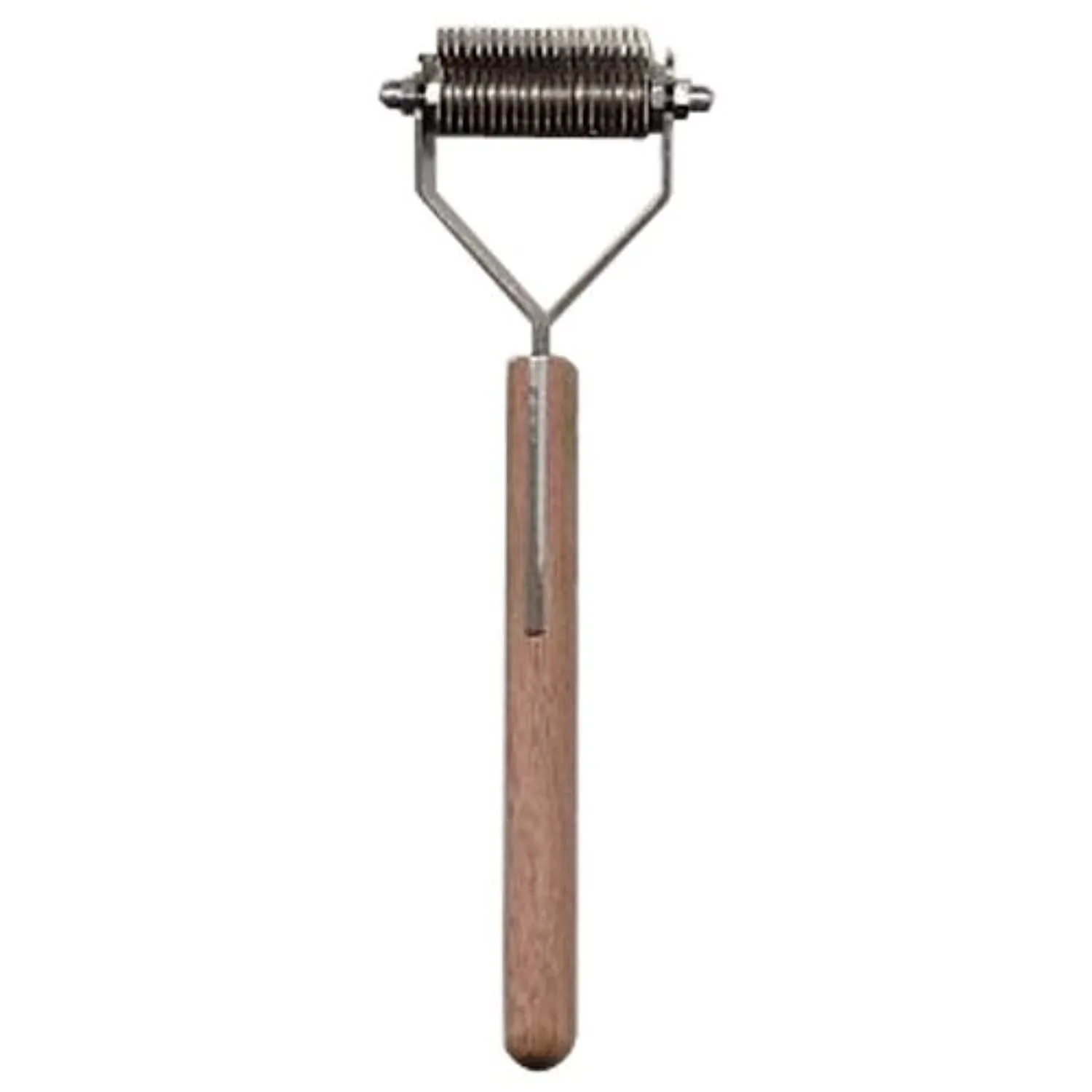 Mars Coat King Original Dematting Undercoat Grooming Rake Stripper Tool for Dogs and Cats, Stainless Steel with Wooden Handle, Made in Germany, 20-Blade