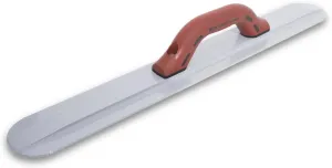MARSHALLTOWN Round End Magnesium Hand Float, 20 Inch x 3-1/8 Inch, Standard DuraSoft Handle, Eliminates Float Marks, Provides Smooth Finish, Made in the USA, Concrete Float, 154D