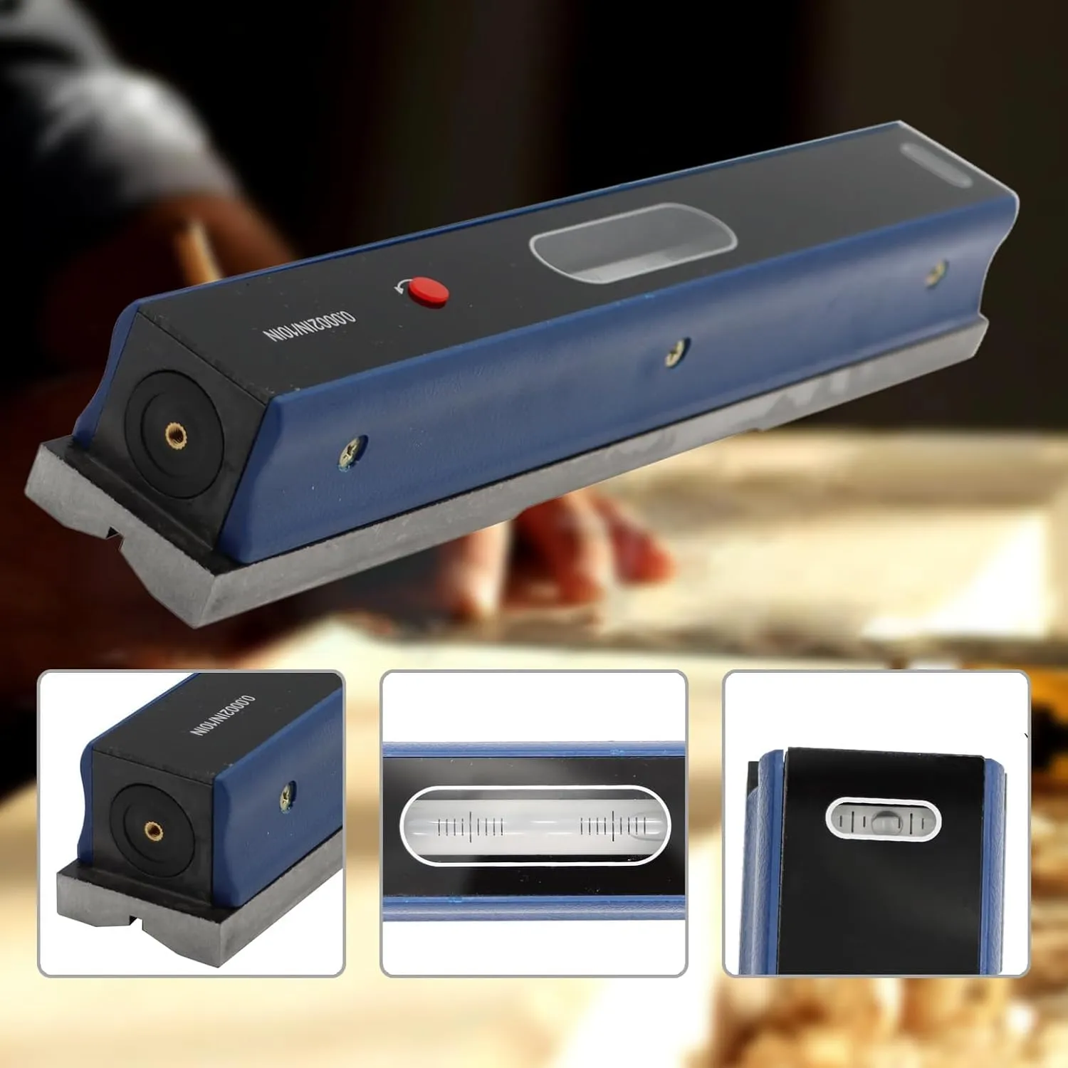 Master Machinist Precision Level with Wooden Box Accuracy 0.0002"/10" (12 inch)