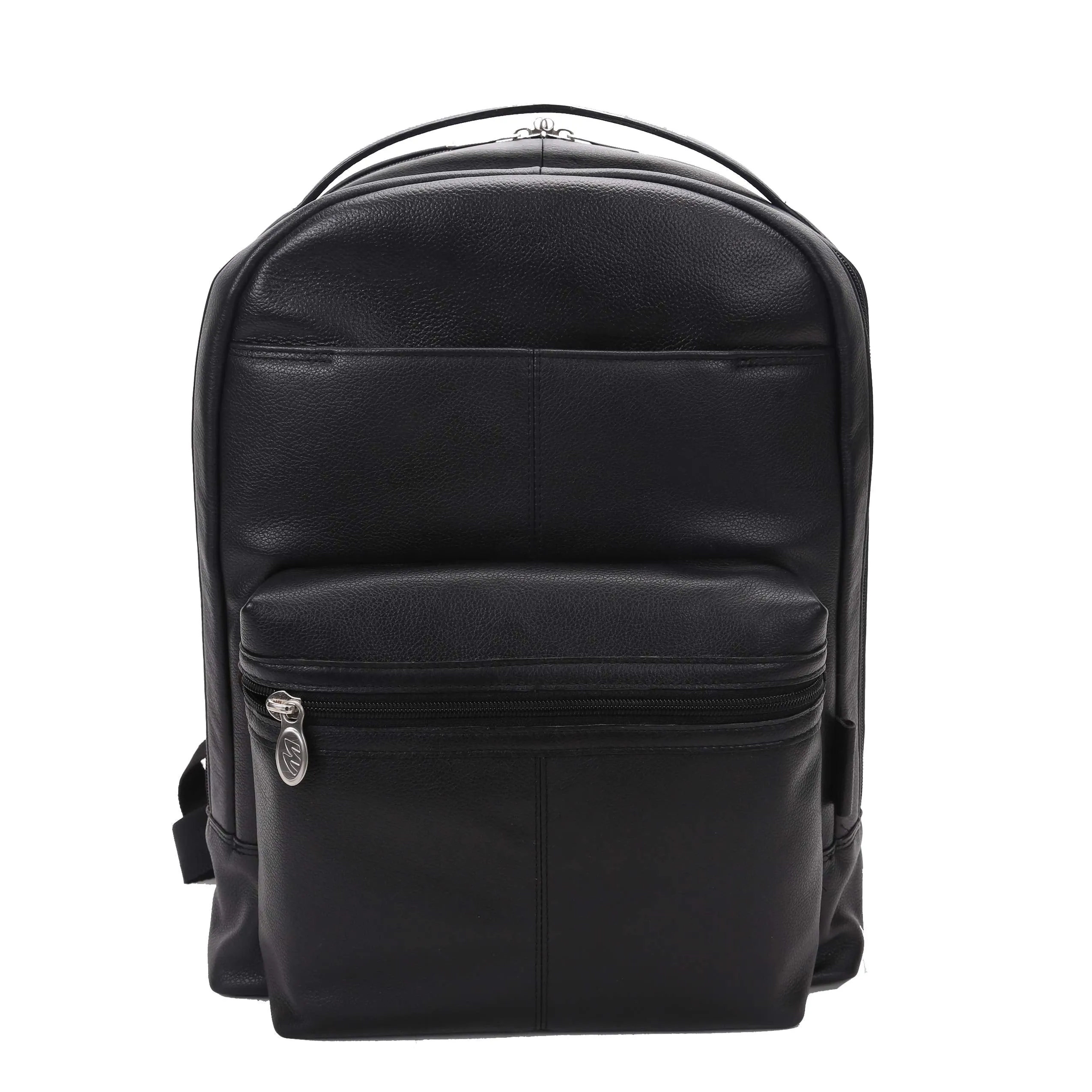 McKlein USA Parker 15" Leather Dual Compartment Laptop Backpack
