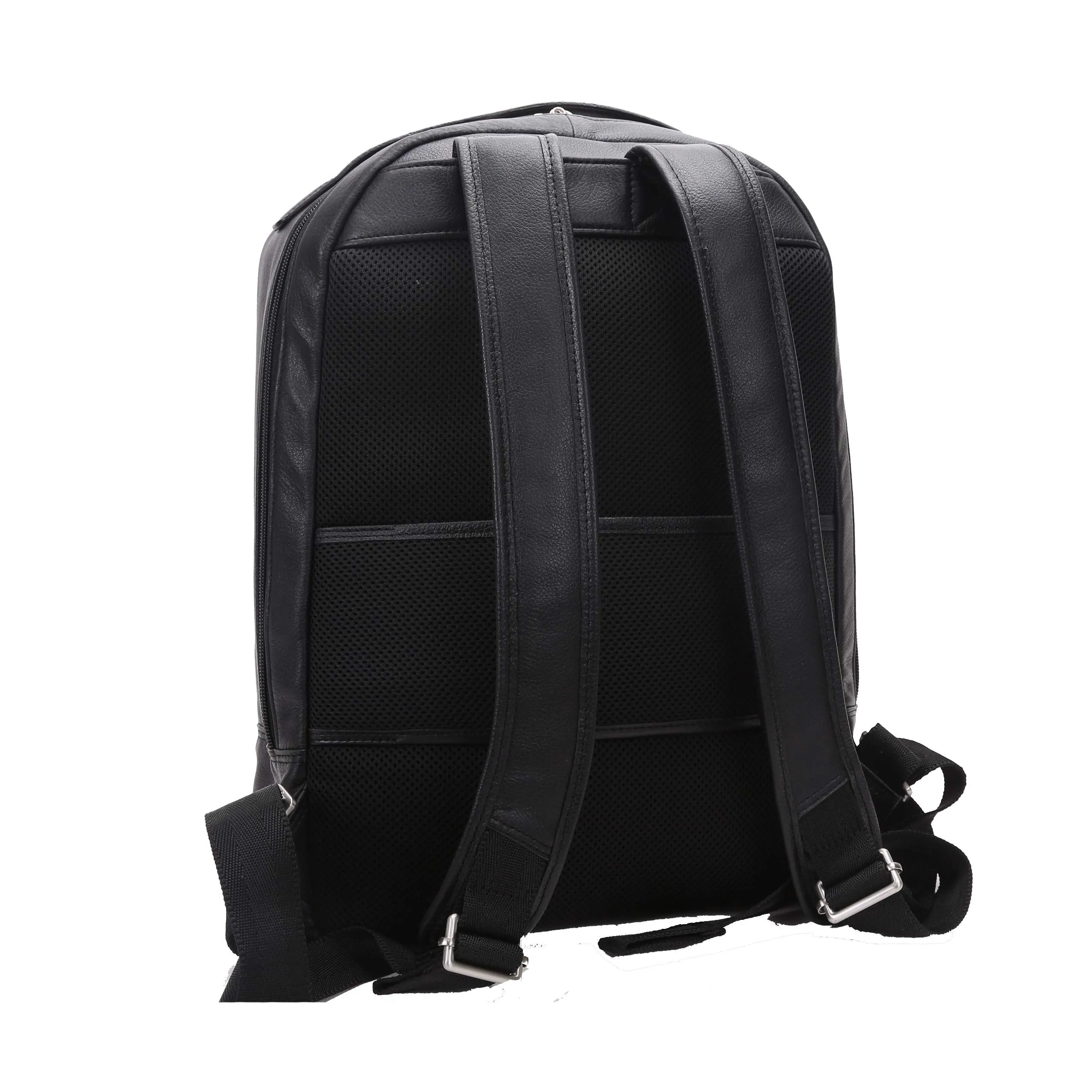 McKlein USA Parker 15" Leather Dual Compartment Laptop Backpack