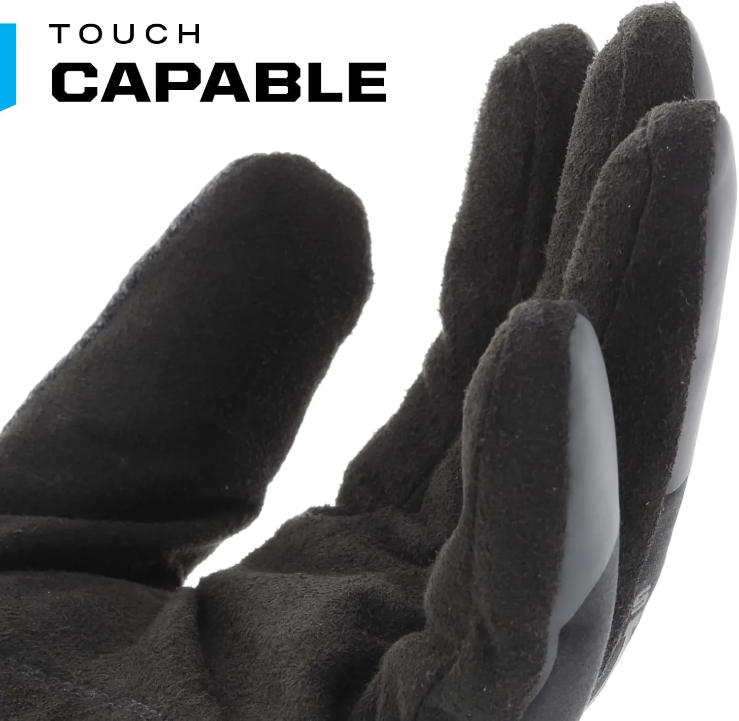 Mechanix Wear: ColdWork Original Winter Work Gloves with Secure Fit, Equipped with 40g 3M Thinsulate, Wind   Water Resistant, Touch Capable Winter Gloves, For Mild cold weather (Black/Gray, Large)