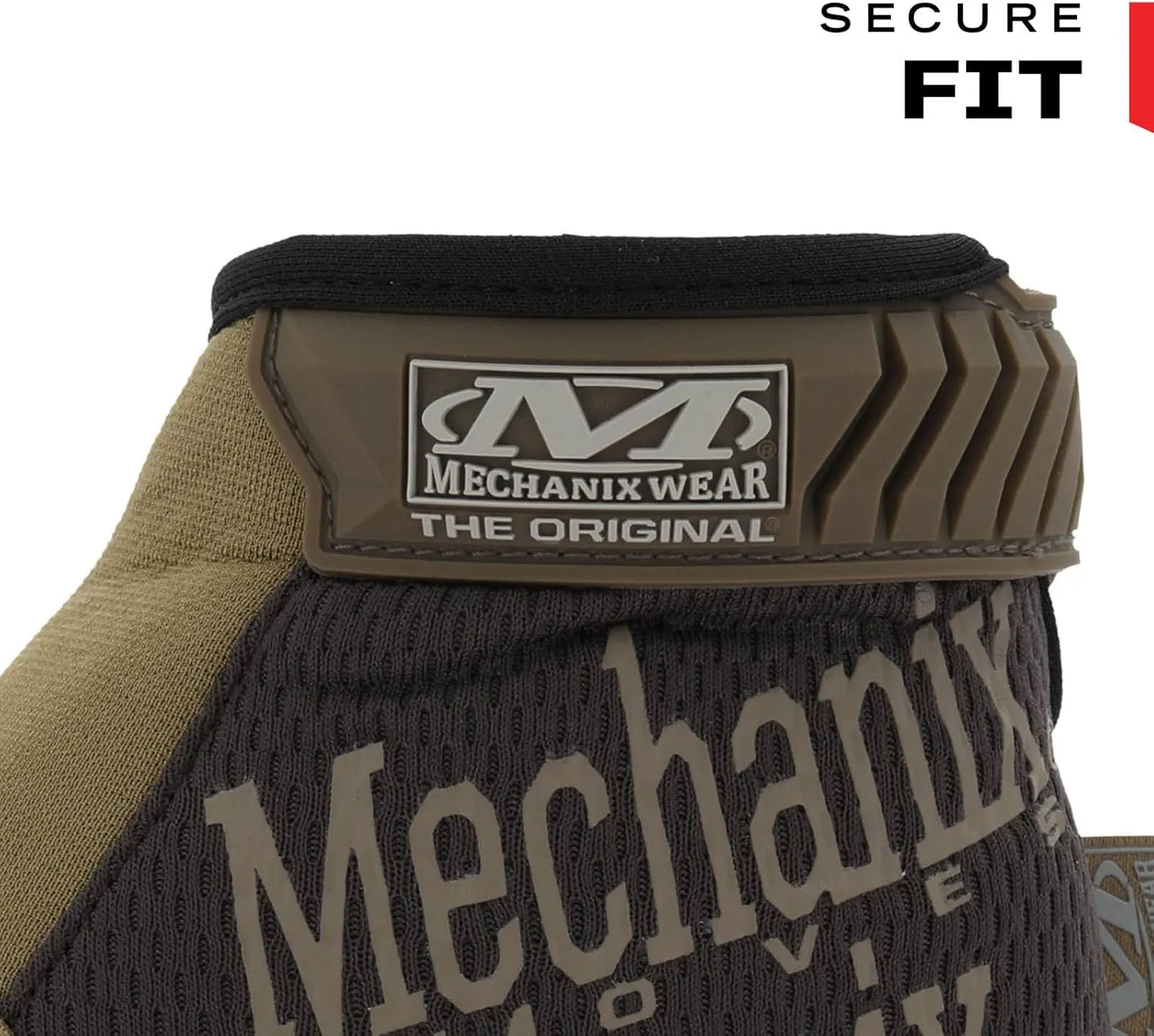 Mechanix Wear: The Original Work Glove with Secure Fit, Synthetic Leather Performance Gloves for Multi-Purpose Use, Durable, Touchscreen Capable Safety Gloves for Men (Brown, Large)