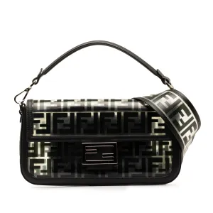 Medium Zucca PVC Baguette Satchel