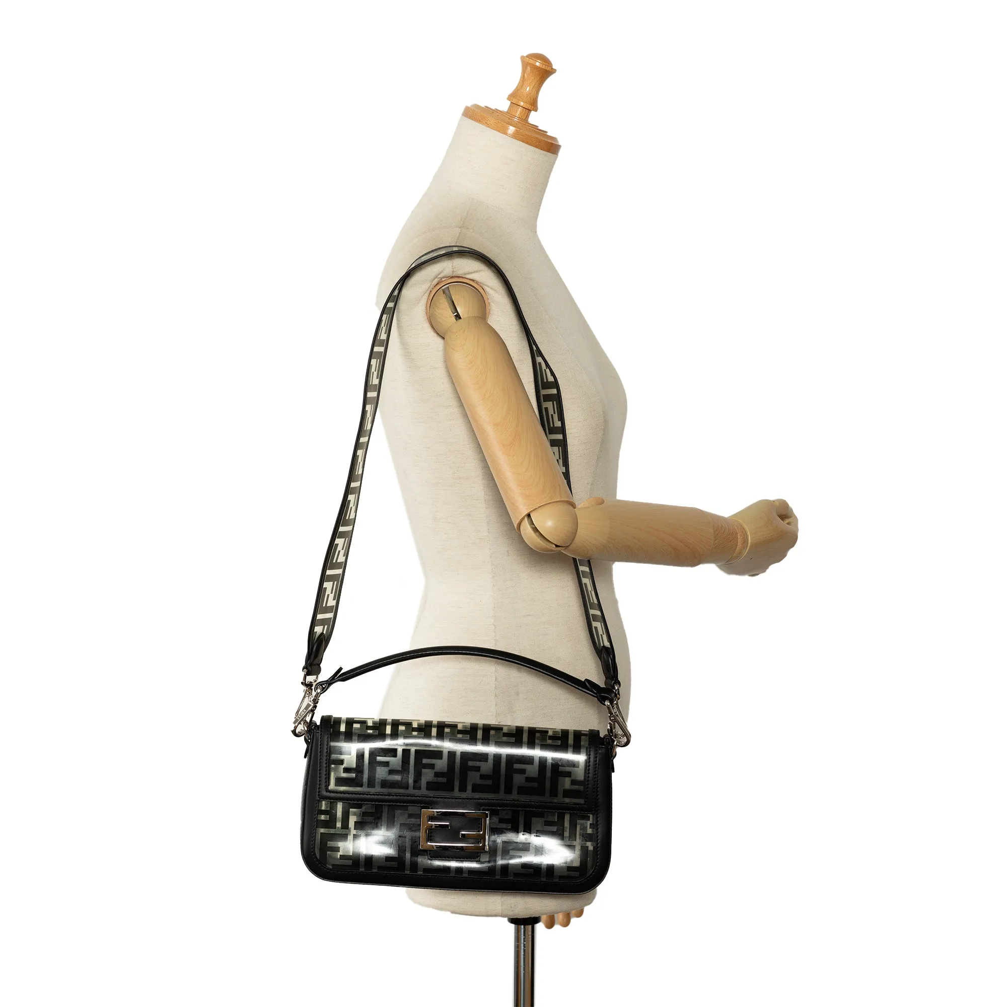 Medium Zucca PVC Baguette Satchel