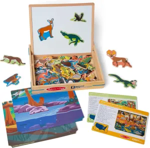 Melissa & Doug National Parks Wooden Picture Matching Magnetic Game - FSC Certified