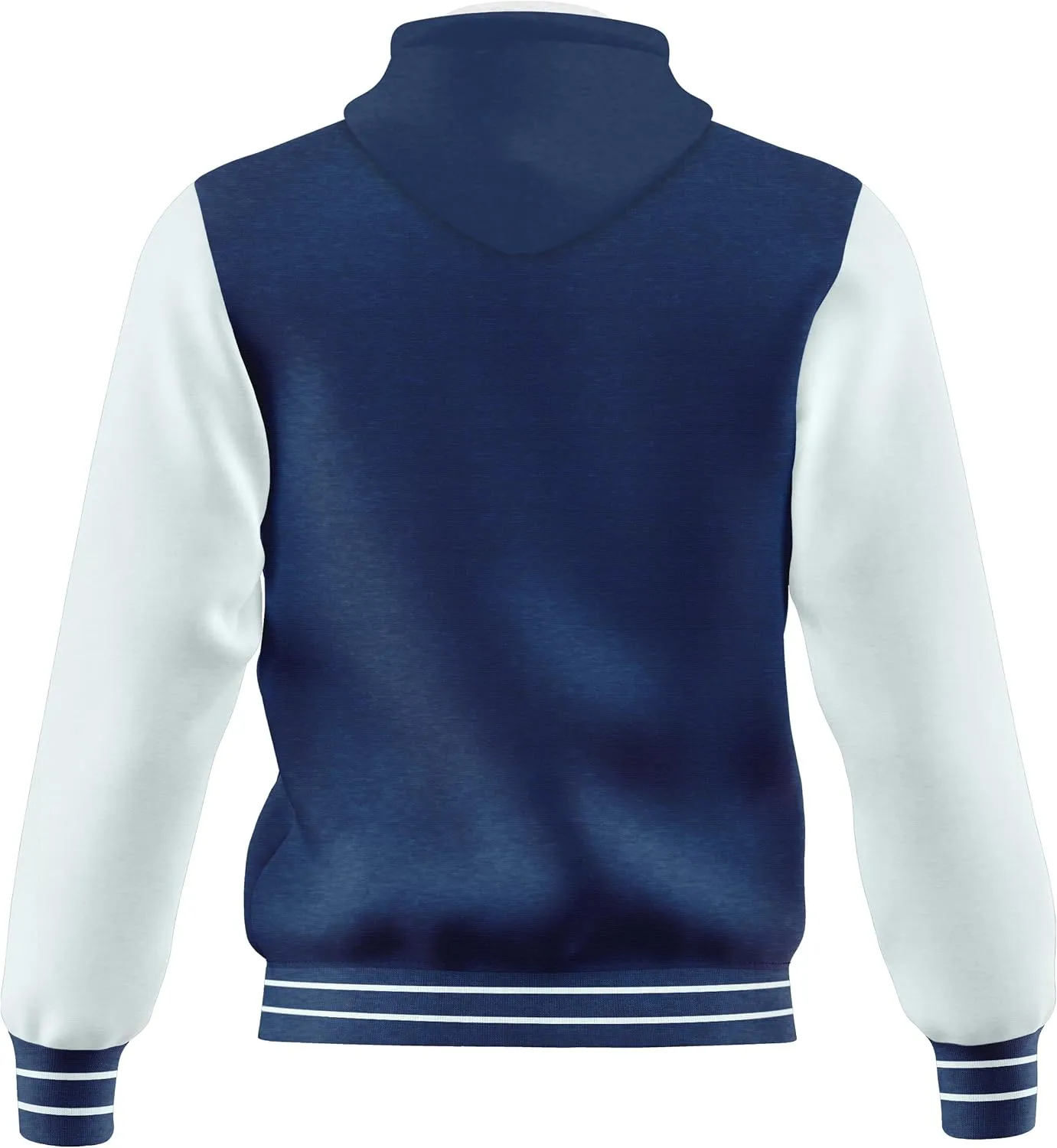 Men's Fashion Varsity Jacket Casual Regular Fit Letterman Baseball Bomber Jackets Fleece