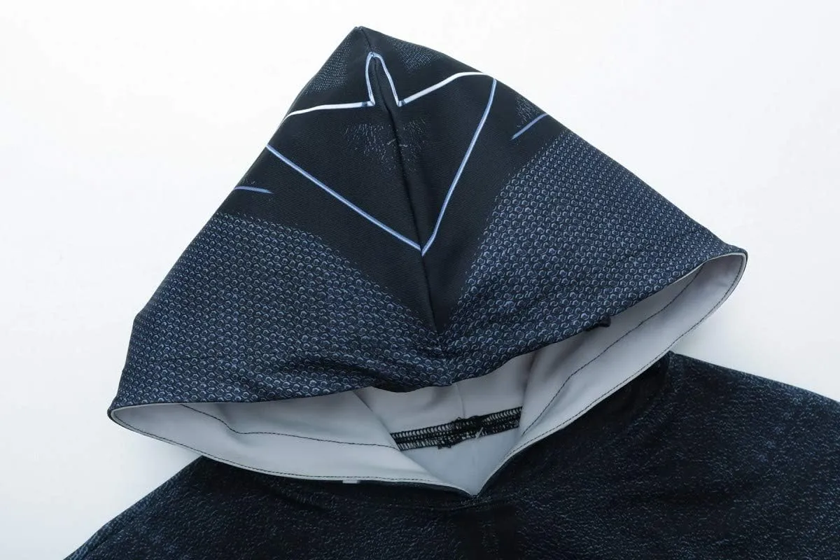 Men's Pullover Hoodie Sweatshirt 3D Printed Adult Graphic Hooded Sweater Outwear Athletic Hoodies with Pocket