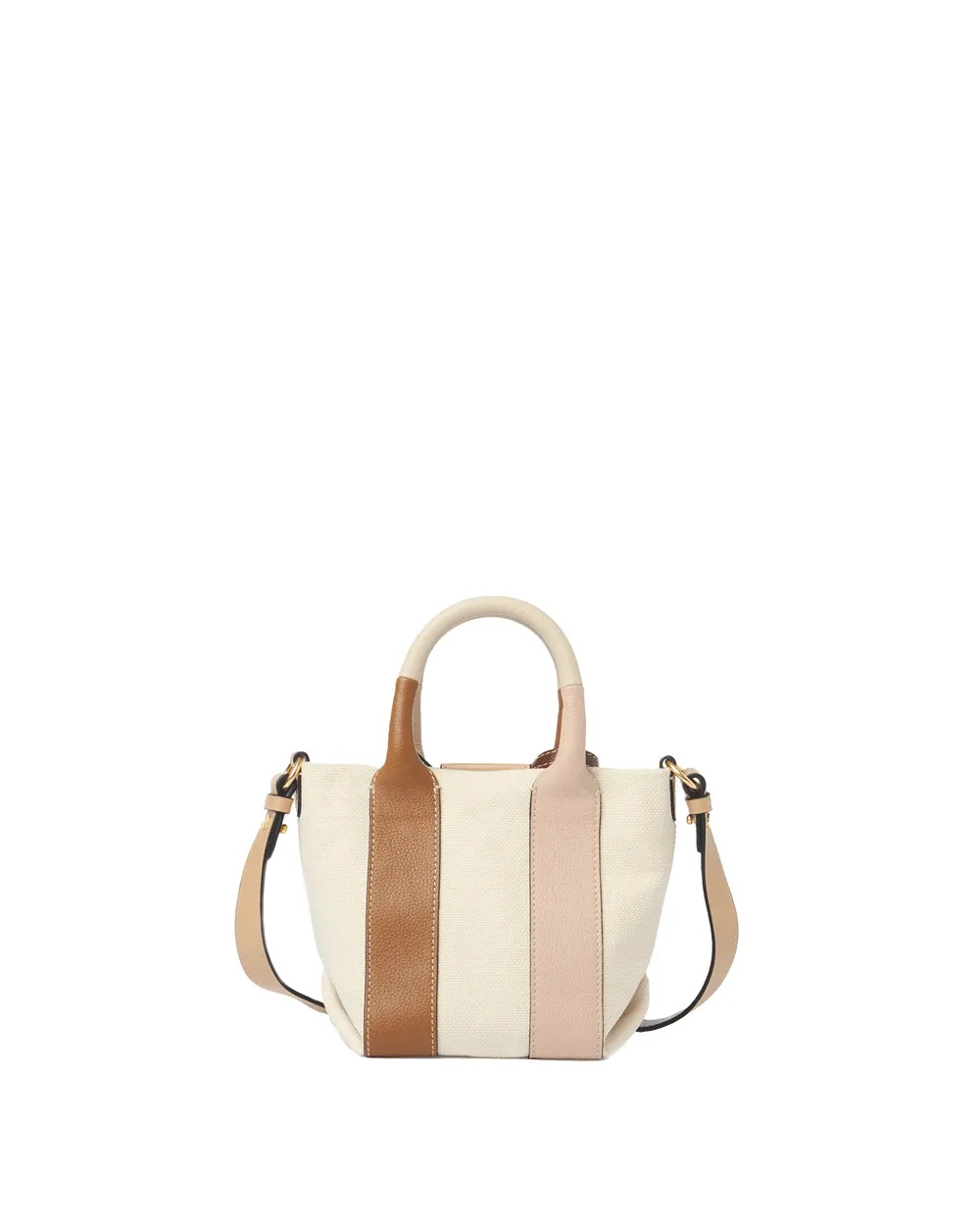 Mini Laetizia Crossbody Tote in Carmello