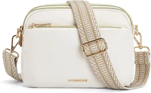 Missnine Small Crossbody Bags for Women, Travel Handbags and Purses, Trendy Nylon Shoulder Bag with Adjustable Strap