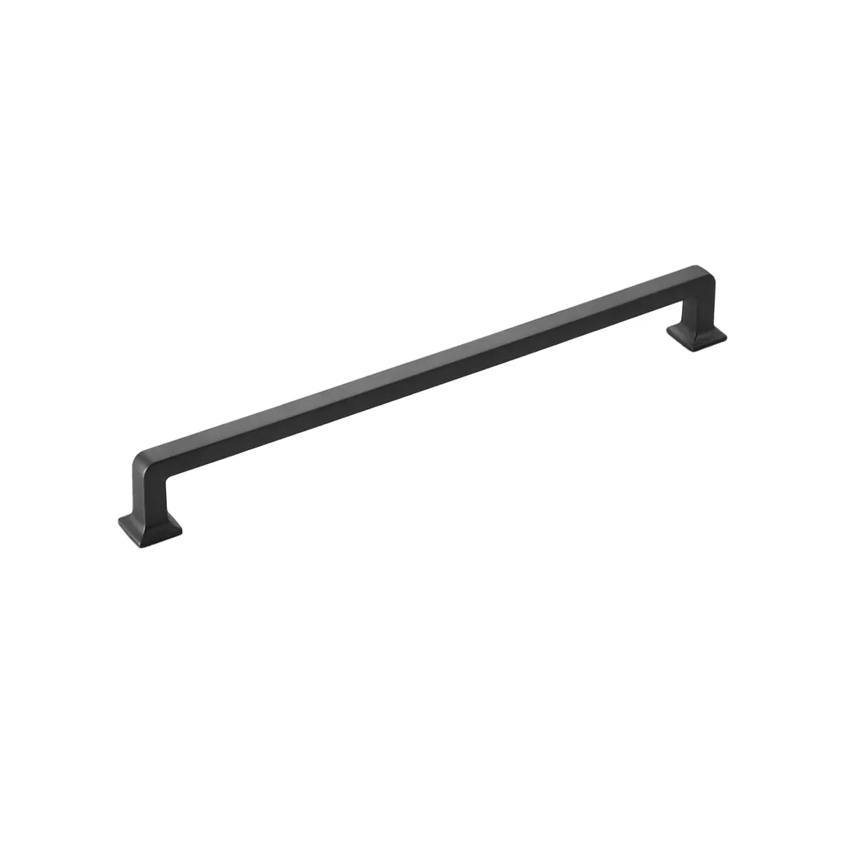Modern Zinc Alloy Cabinet Drawer Pull Handles Grey
