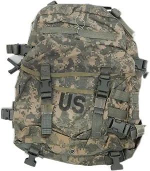 Molle Assault Previously Issued ACU G.I. Molle Assault Pack, Camouflage (Pack of 1)