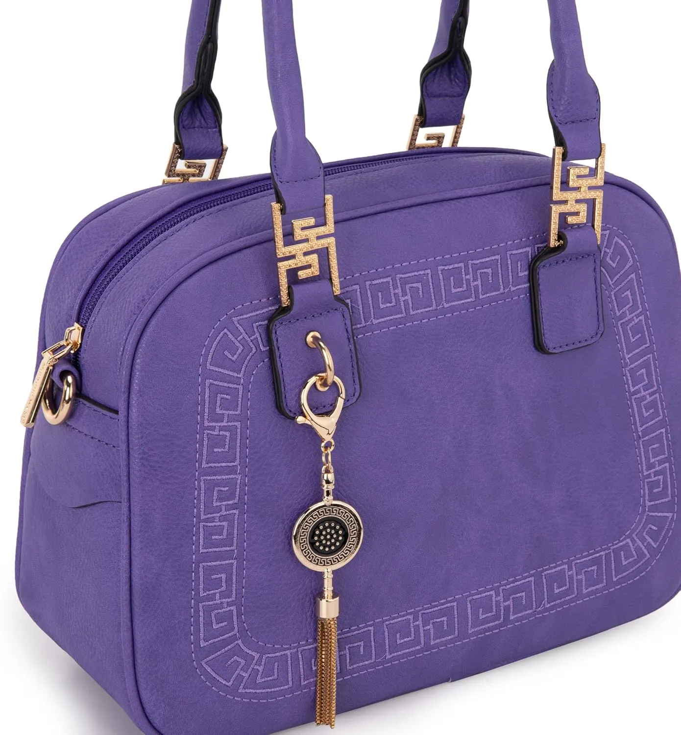 Montana West Small Top Handle Purse for Women Crossbody Satchel Handbag Barrel Bag