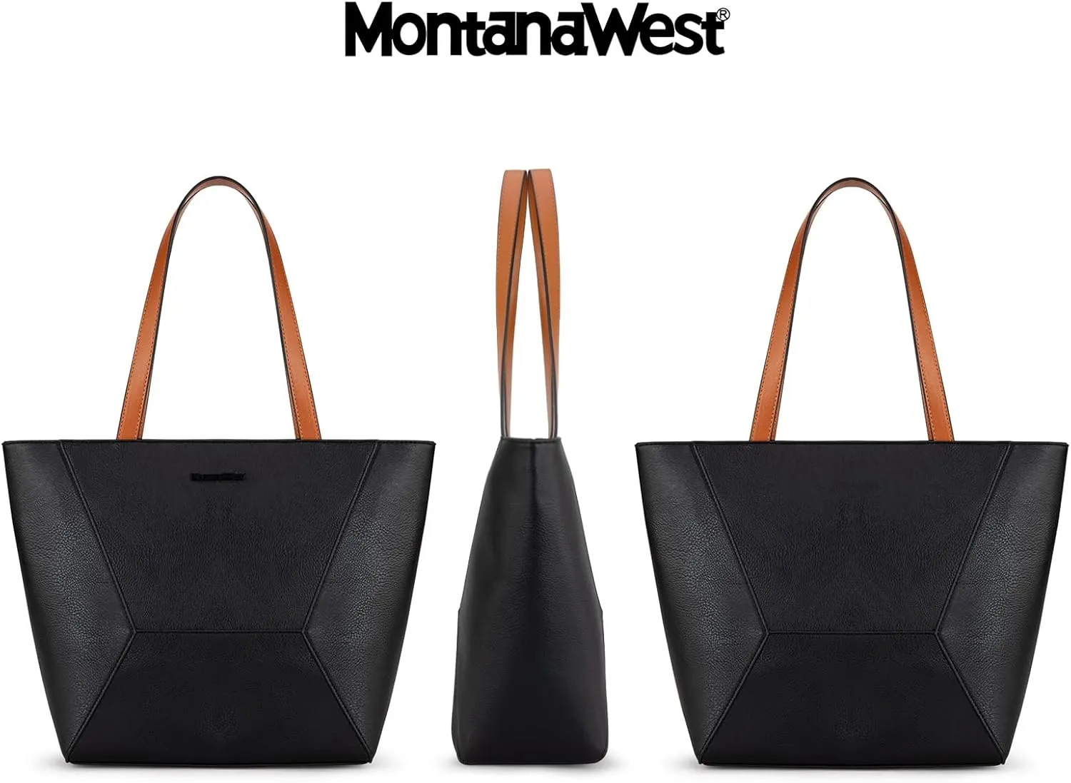 Montana West Tote Bag for Women Work Top Handle Handbags and Purses