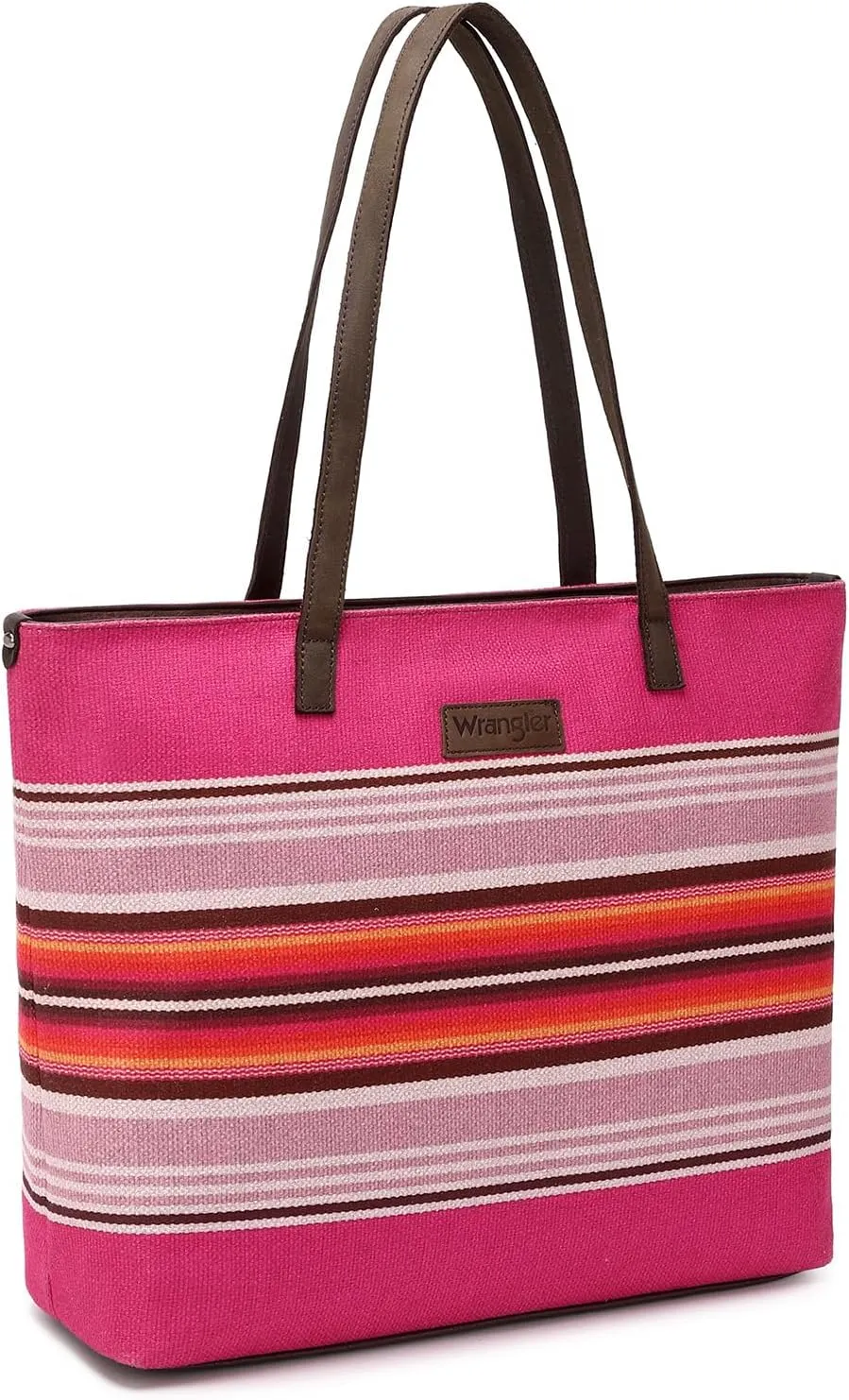 Montana West Wrangler Tote Bag for Women Canvas Shoulder Handbag Aztec Purse