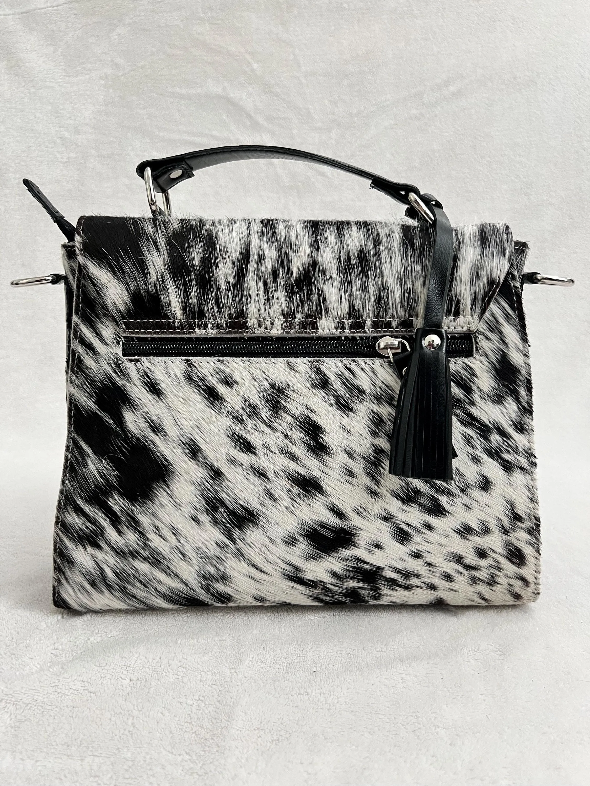 Mother's Day Gift Set- Handbag and Wallet, Real Cowhide & Leather, Premium Handbag, Secure Card Holder, Spacious and Durable Everyday Purse