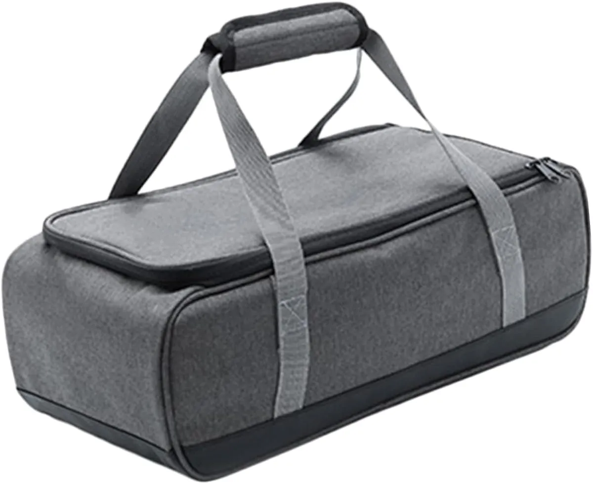 Multifunctional Camping Utensil Container Bag Heavy-Duty Organizer Pouch for Pots Frying Pans Zippered Storage Case Supportive Handles for Outdoor Cooking