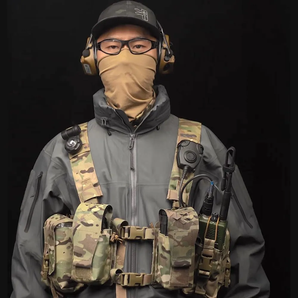 Multifunctional Large Sub Pouch/Tactical MOLLE GP Admin Pouch Walkie Talkie Carry Magazine Pouch Utility Bag Hunting Vest Accessories