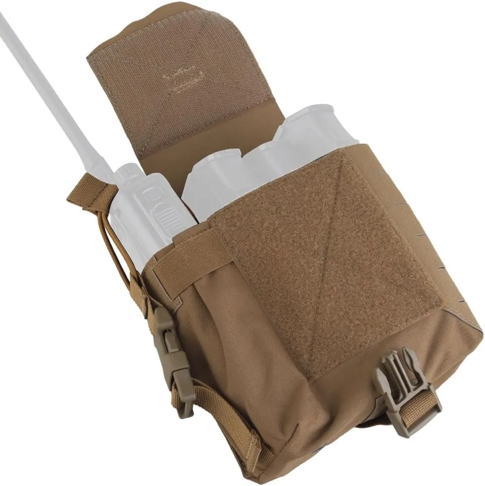 Multifunctional Large Sub Pouch/Tactical MOLLE GP Admin Pouch Walkie Talkie Carry Magazine Pouch Utility Bag Hunting Vest Accessories