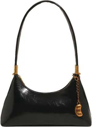 NEBIL Shoulder Bag for Women Small Vintage Shoulder Purse Handbags Retro Purse Cute Clutch Hobo Underarm Bag with 2 Straps