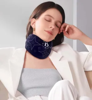 Neck Brace Cervical Collar – Adjustable Posture Corrector & Neck Hump Support for Pain Relief, Sleeping Aid, Spinal Decompression – Soft Foam Unisex Design for Men/Women (Blue)