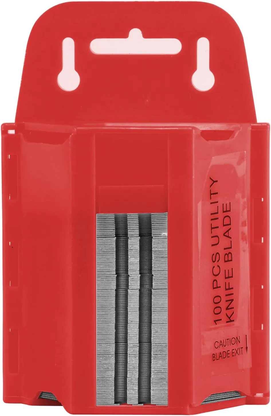 NEIKO 00512A Utility Hook Blades with Wall-Mountable Dispenser, 100 Count, SK5 Steel