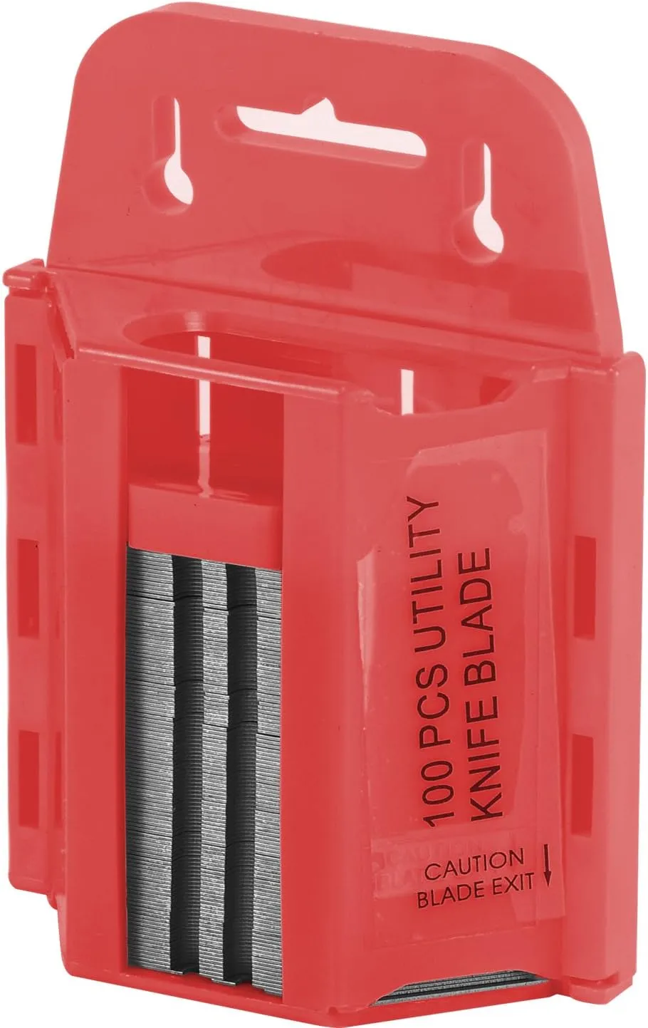NEIKO 00512A Utility Hook Blades with Wall-Mountable Dispenser, 100 Count, SK5 Steel