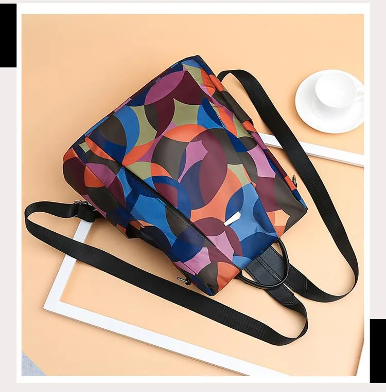 New Fashion Oxford Women Anti Theft Waterproof Backpack