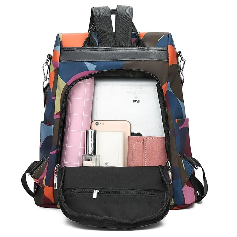 New Fashion Oxford Women Anti Theft Waterproof Backpack