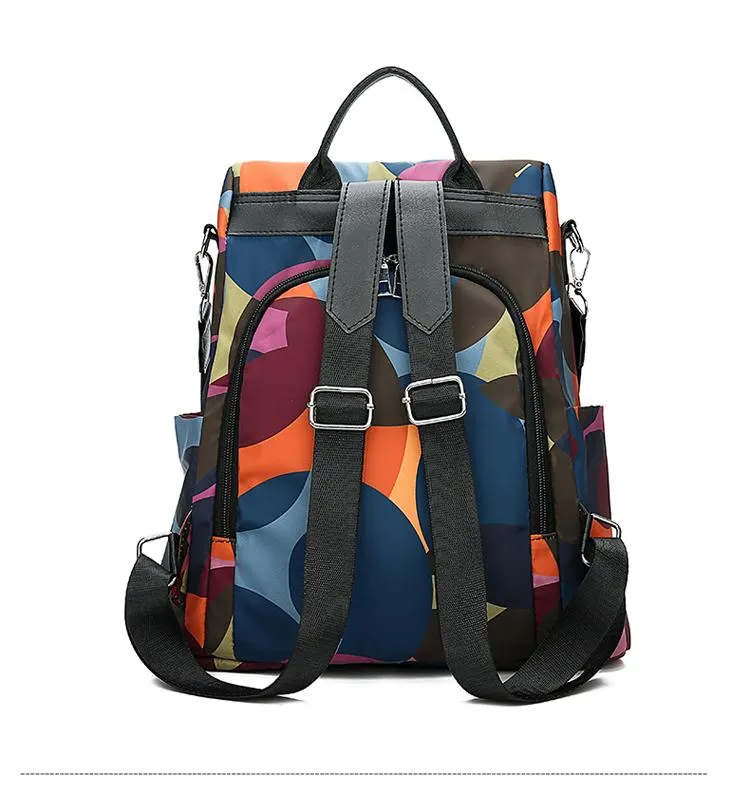 New Fashion Oxford Women Anti Theft Waterproof Backpack