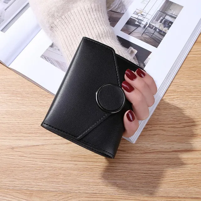 New Female Wallets Women Zipper Purses Lady Long Hasp Purses 5.5Inch Phone Pocket Female Strap Clutch Coin Card Holders