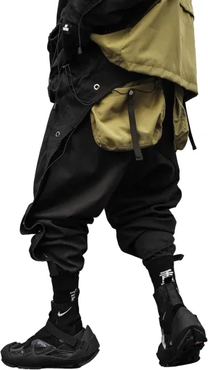 Niepce Inc Japanese Streetwear Techwear Cargo Pants for Men