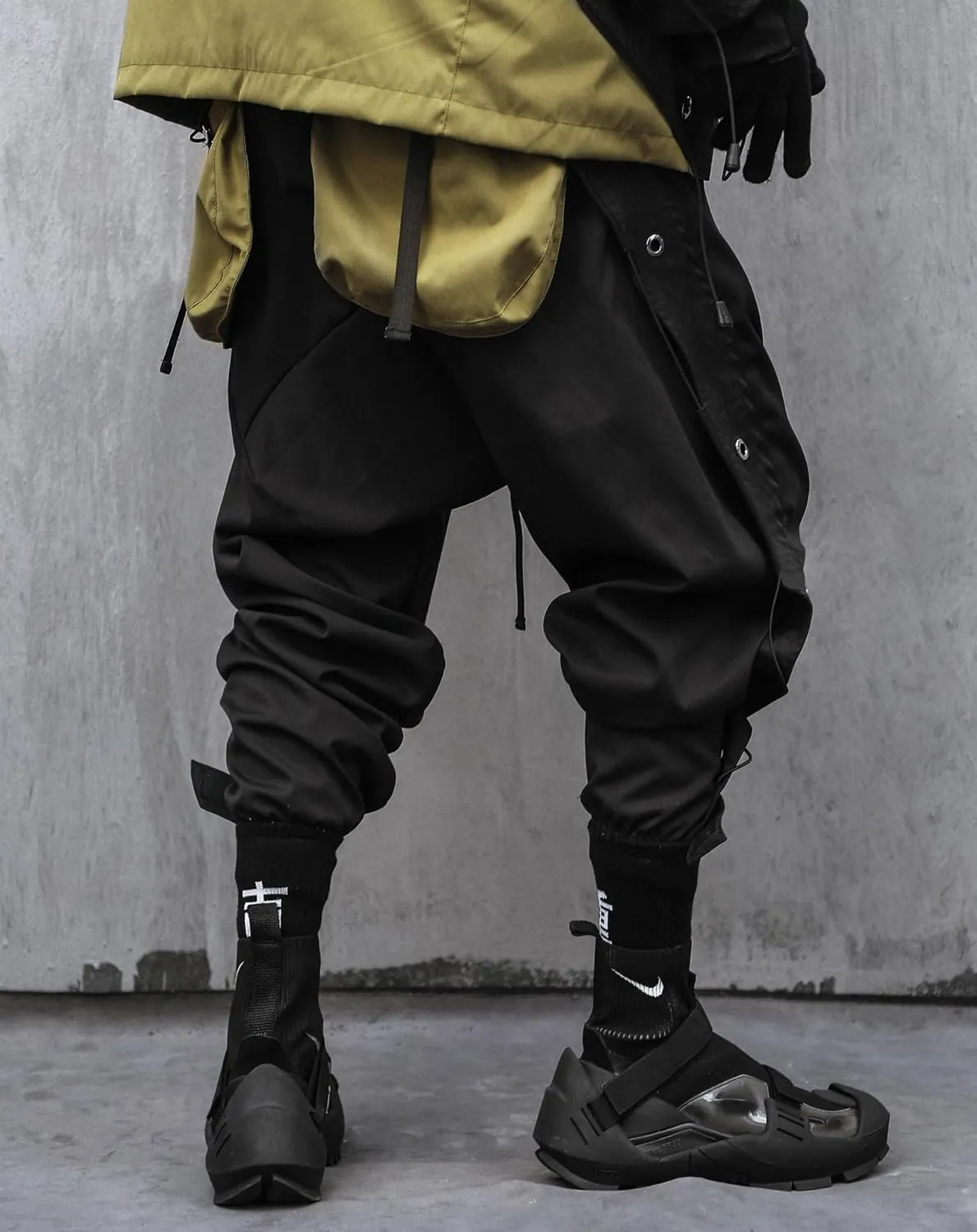 Niepce Inc Japanese Streetwear Techwear Cargo Pants for Men