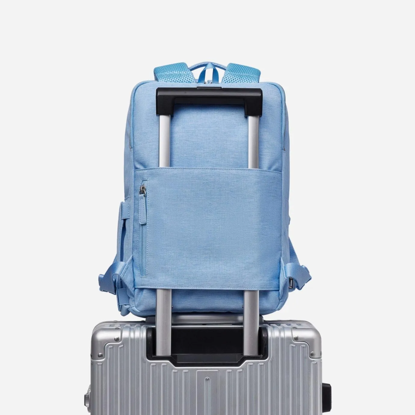 Nordace Siena Pro 13 Smart Backpack - 13.3" Laptop Backpack, 15L Daily Backpack for Travel, Everyday, or Work (Light Blue)