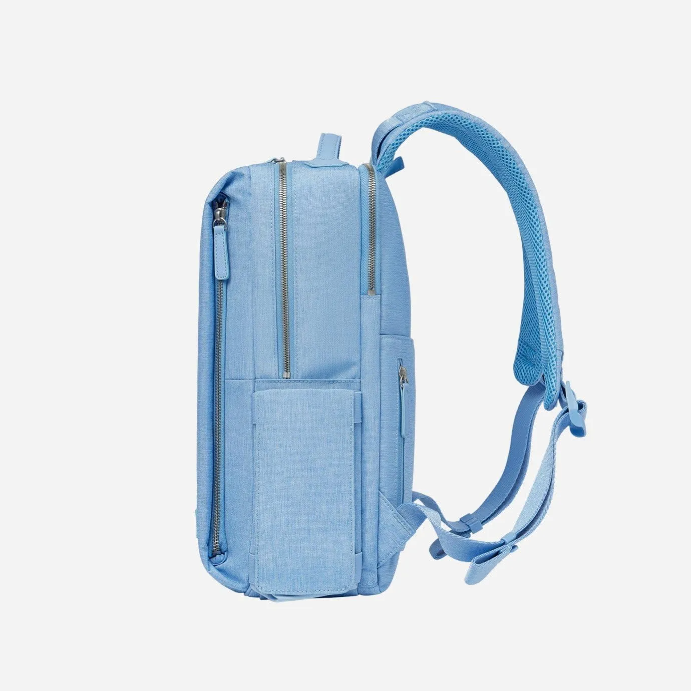 Nordace Siena Pro 13 Smart Backpack - 13.3" Laptop Backpack, 15L Daily Backpack for Travel, Everyday, or Work (Light Blue)