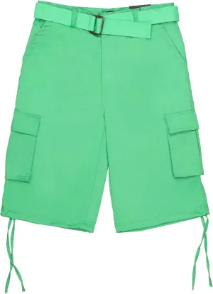 North 15 Men's Belted Clasic Cargo Shorts Size 32-50