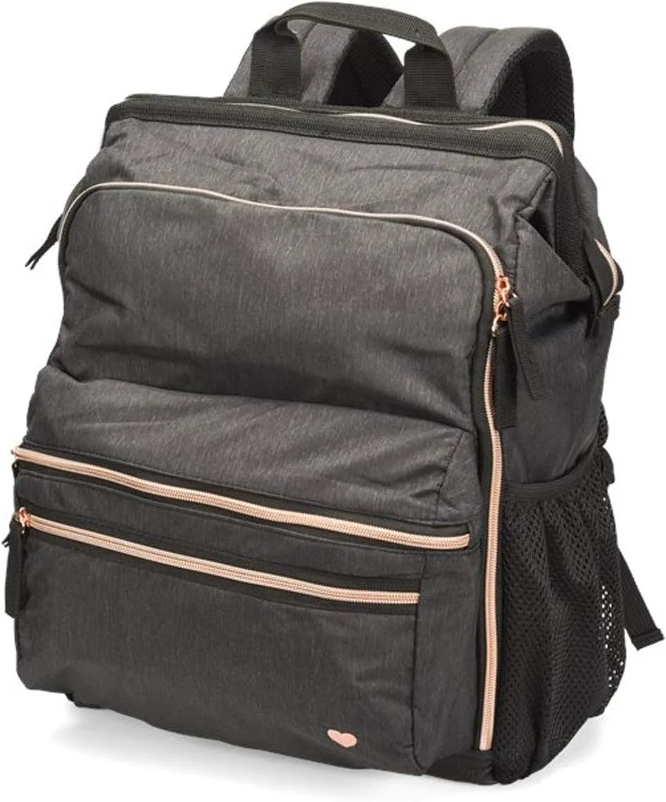 Nurse Mates Ultimate Backpack | Heavy Duty Zippers | Multiple Storage Compartments| Laptop Interior Compartment