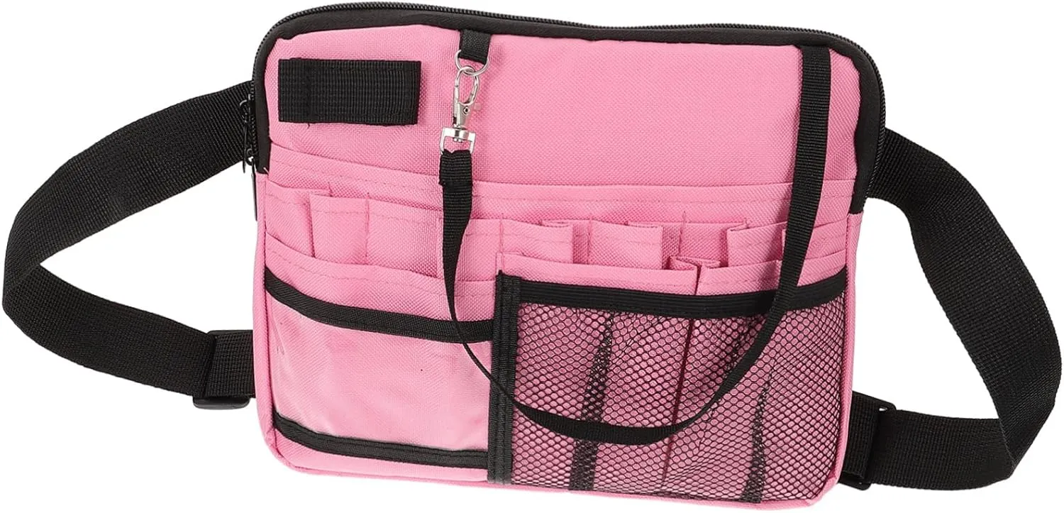 Nursing Fanny Pack Tool Storage Waist Bag for Nurse Ergonomic Design Multi Function Utility Pouch for Doctors Comfortable Fit for Hospitals and Clinics