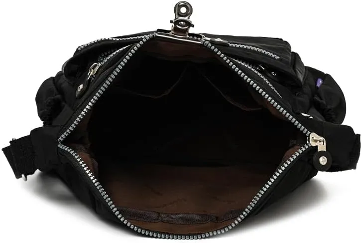 Nylon Crossbody Bag for Women Travel Purses and Handbag Large Capacity Waterproof Shoulder Bag