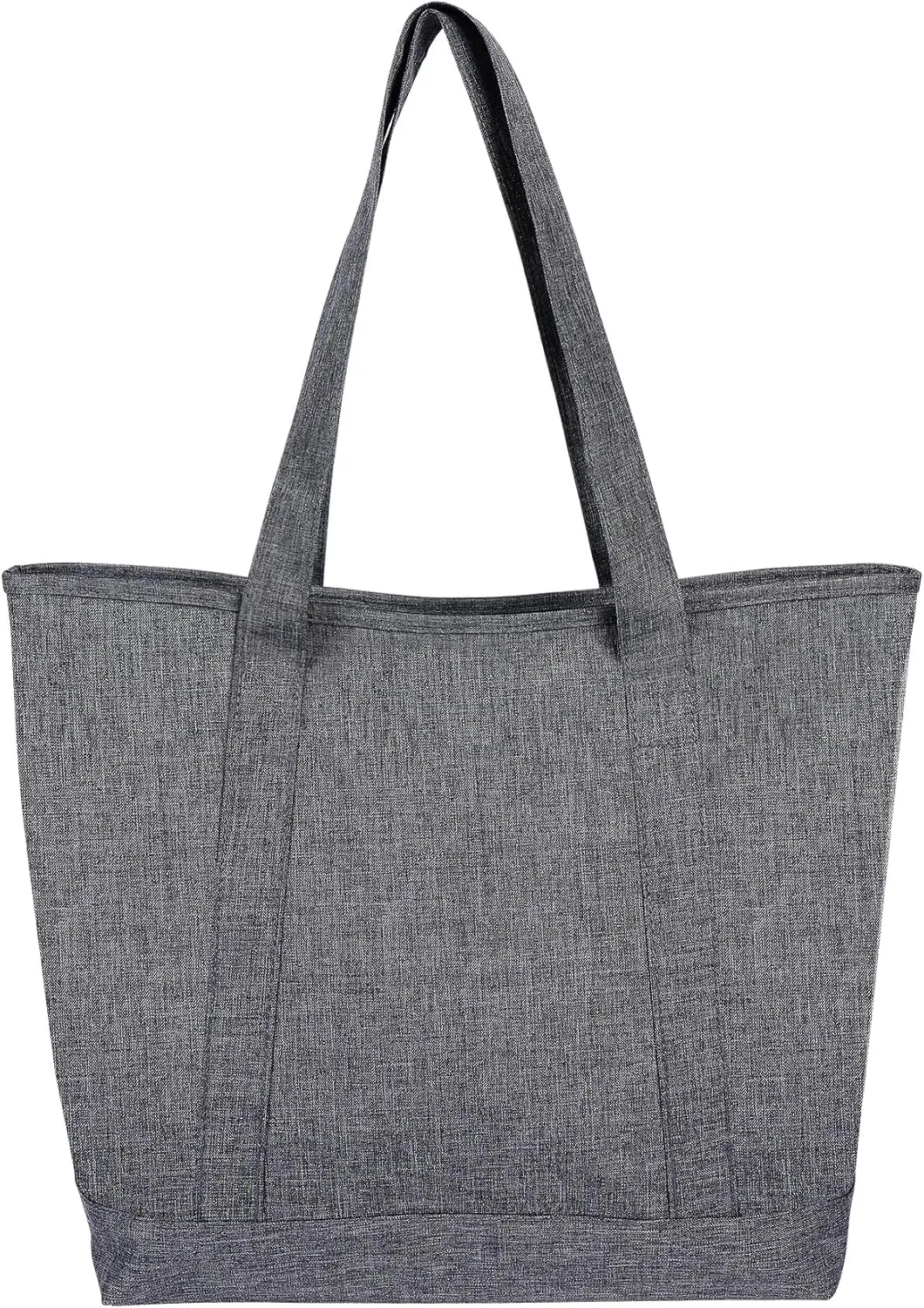 Nylon Tote Bag for Women Large Capacity Shoulder Bag Top Handle Handbag with Zipper for Work College Travel Daily
