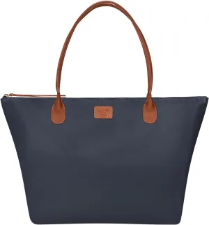 Nylon Tote Bag for Women, Large Foldable Weekend Hobo Purses for Women, Shoulder Tote Handbags with Zipper